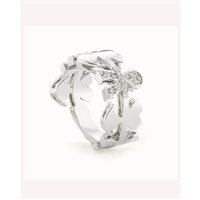 Anneau Le Bebé Femme Le Ghirlande in Or blanc 0.12 Ct LBB084-11 - LBB084-14